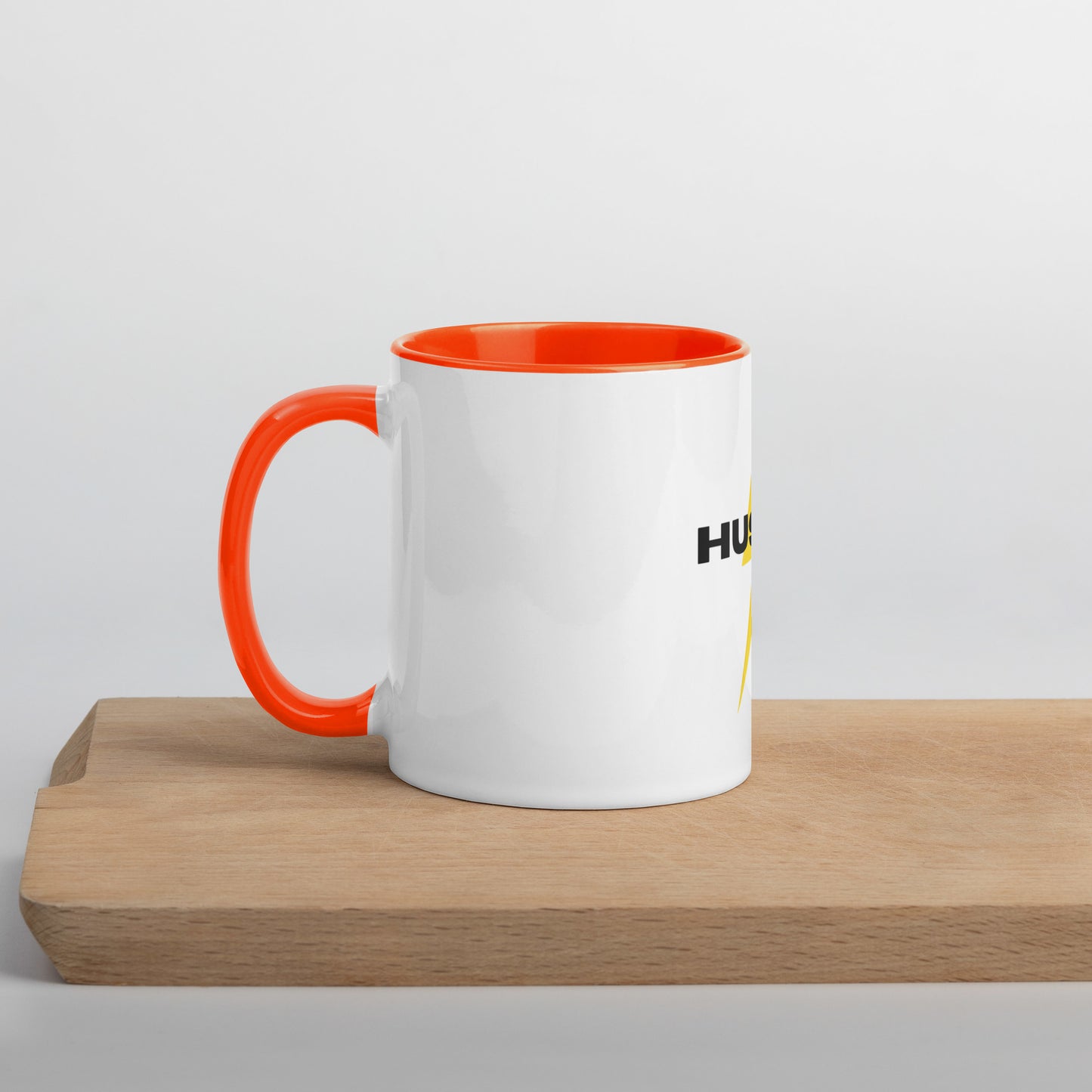 Bolt HUSTLE Mug with Color Inside