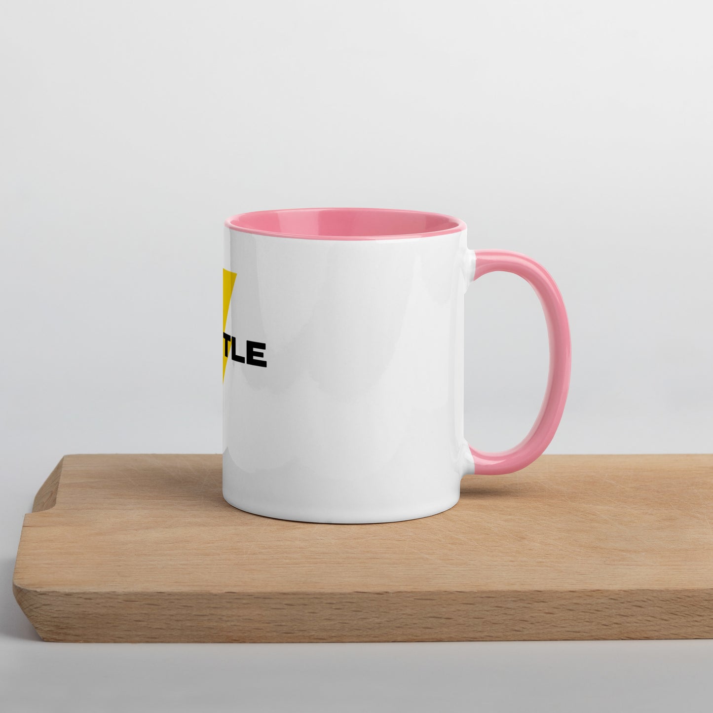 Bolt HUSTLE Mug with Color Inside