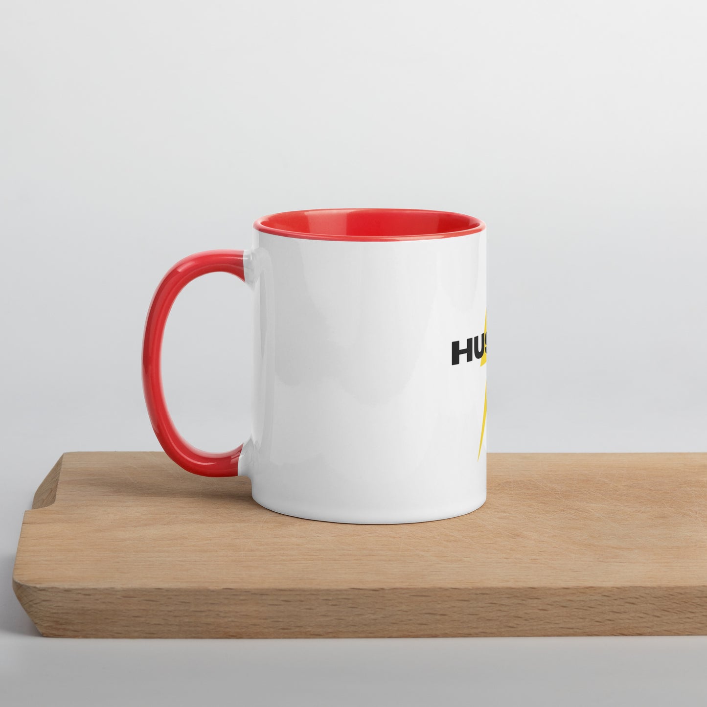 Bolt HUSTLE Mug with Color Inside